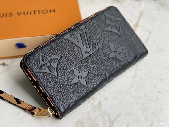 Rep ladies VUITTON LOUIS WALLET ZIPPY 0709